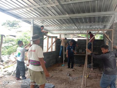 ร่วมแรง ร่วมใจ สร้างที่อยู่อาศัยให้กับผู้ยากไร้