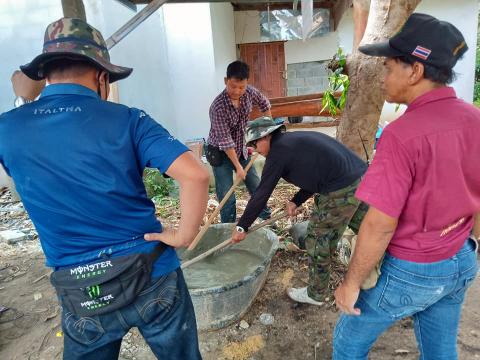 ร่วมแรง ร่วมใจ สร้างที่อยู่อาศัยให้กับผู้ยากไร้
