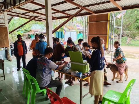โครงการสัตว์ปลอดโรค คนปลอดภัยจากพิษสุนัขบ้า ประจำปีงบประมาณ2564