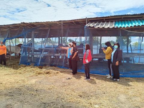 วันที่ 16-18 มิถุนายน 2564 ลงพื้นที่สำรวจโรคระบาดลัมปี สกิน เพื่