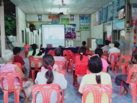 โครงการอบรมให้ความรู้และประชาคมเพื่อจัดทำแผนพัฒนาท้องถิ่น