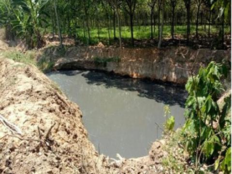 รายงานผลการสำรวจสภาพปัญหาน้ำเสียในพื้นที่ อบต.ละหานทราย