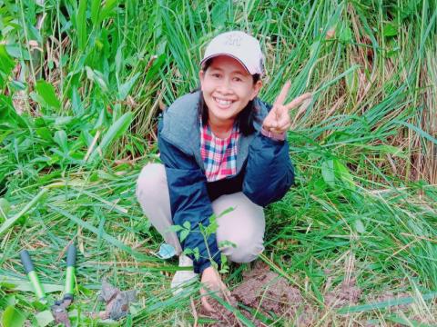 โครงการปลูกต้นไม้เพิ่มพื้นที่สีเขียว ประจำปีงบประมาณ 2565
