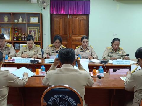 ประชุมสภาอบต.สมัยสามัญที่ ๔ ครั้งที่๑ เมื่อวันที่ ๒๗ พ.ย.๒๕๖๗